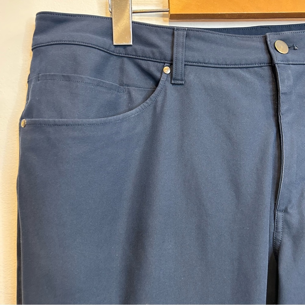 Lululemon 2024 ABC Classic-Fit 5 Pocket Pants Warpstreme True Navy - Picture 9 of 12